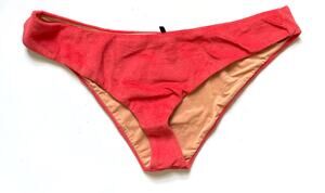 J. Crew Curved Waist Cheeky Bikini Swim Bottom Pink Size 3X NEW